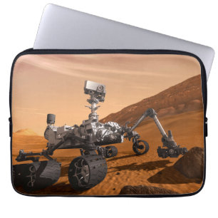 Mars Wissenschaftslabor Neugier Rover. Laptopschutzhülle