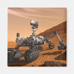 Mars Wissenschaftslabor Neugier Rover. Magnet