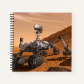 Mars Wissenschaftslabor Neugier Rover. Notizblock (Vorderseite)