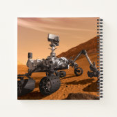 Mars Wissenschaftslabor Neugier Rover. Notizblock (Rückseite)
