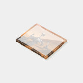 Mars Wissenschaftslabor Neugier Rover. Post-it Klebezettel (angewinkelt)