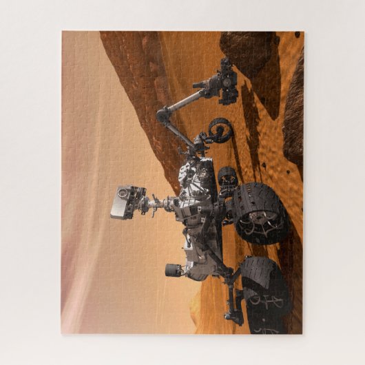 Mars Wissenschaftslabor Neugier Rover. Puzzle (Vertikal)