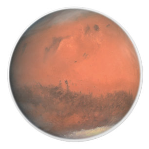 Mars Wunderschöne Planeten des Roten Sonnensystems Keramikknauf