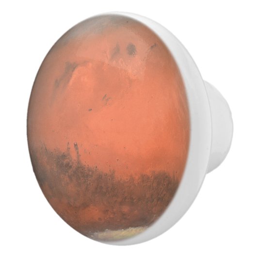 Mars Wunderschöne Planeten des Roten Sonnensystems Keramikknauf (Rechts)