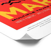 Mars | Zukunftsvisionen der NASA Poster (Ecke)