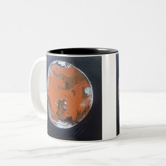 Mars Zweifarbige Tasse (Vorderseite Links)