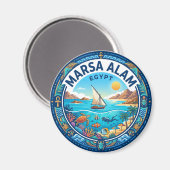 Marsa Alam Ägypten Magnet (Vorderseite/Rückseite)