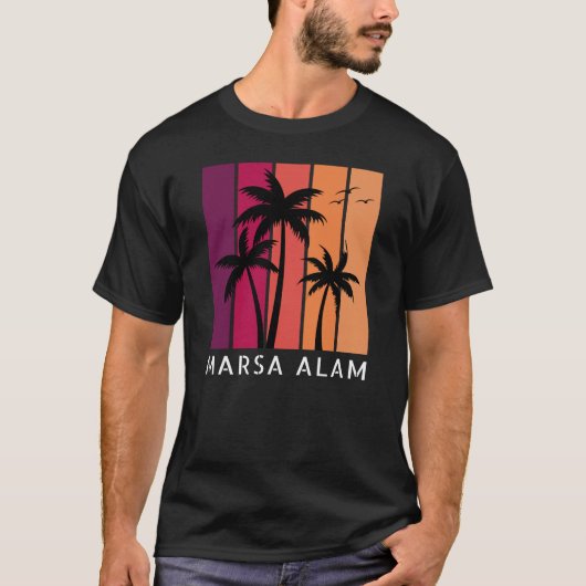 Marsa Alam Vintag Sunset T - Shirt (Vorderseite)