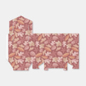 Marsala-Blätter Geschenkschachtel (Ungefaltet)