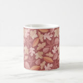 Marsala-Blätter Kaffeetasse (Mittel)
