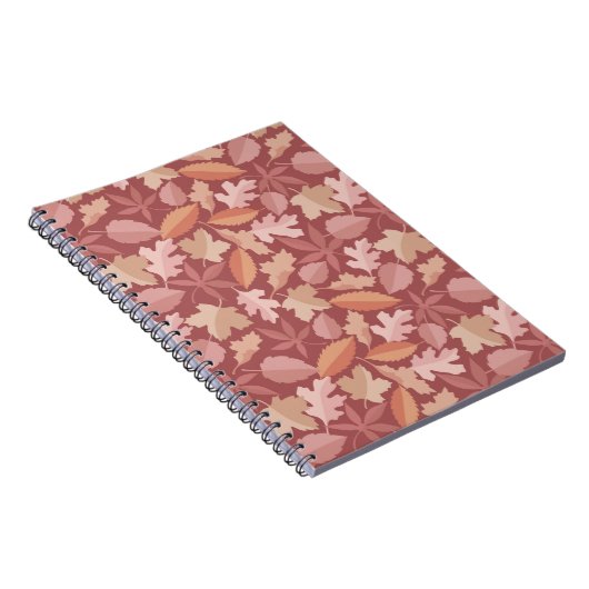 Marsala-Blätter Notizblock (Rechte Seite)