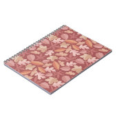 Marsala-Blätter Notizblock (Linke Seite)