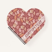 Marsala-Blätter Notizblock (Vorderseite)