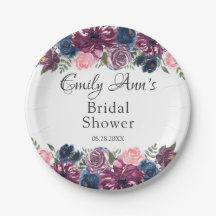 Marsala Blush Pink Navy Peony Brautparty