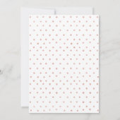 Marsala-Brautparty Einladung (Rückseite)