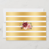 Marsala Bubbles & Brews bevor ich Paare Dusche mac Einladung (Rückseite)