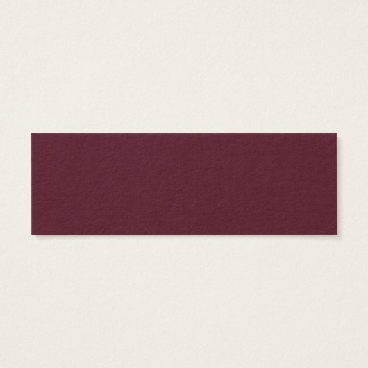 Marsala Burgundy Gold Floral Wedding Website Cards (Rückseite)
