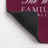 Marsala Family Zuhause Mousepad (Ecke)