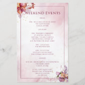 Marsala Floral (Rückseite)