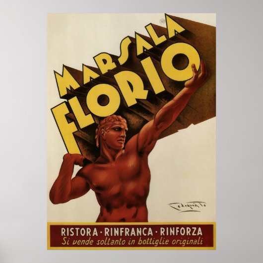 Marsala Florio Italien Poster (Vorne)