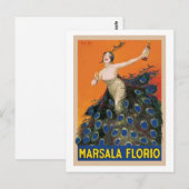 Marsala Florio Postkarte (Vorne/Hinten)