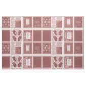 Marsala Girl Power Cut & Sew Foto Frame Pattern Stoff (Yard (91,4 cm))