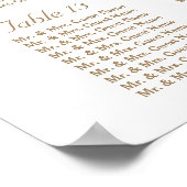 Marsala Maroon Seekarte Poster (Ecke)