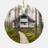 Marsala u. Marine-BlumenShabby Chic-neue Keramik Ornament (Hinten)