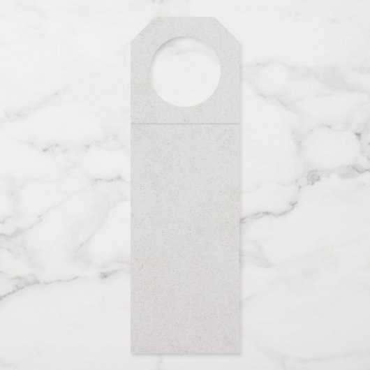 Marsala u. Marine-frohe Weihnacht-mit Blumenwein Flaschenanhänger (Rückseite)