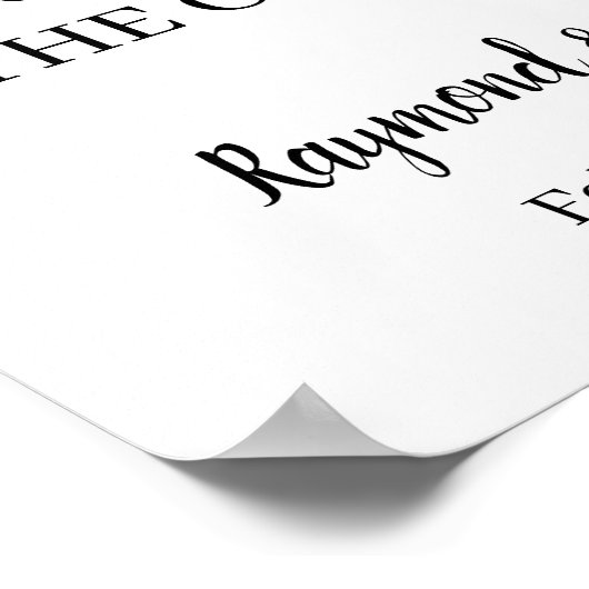 MarsalaFlower Wählen Sie einen Platz auf beiden Se Poster (Ecke)