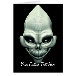 Marsalien-außerirdischer Weltraum-Schädel