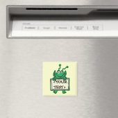 MARSALIEN HÄLT EIGENE SCHILDE, <YOURTEXT> MAGNET (In Situ (Geschirrspüler))