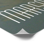 Marsaxlokk Harbor Malta Poster (Ecke)