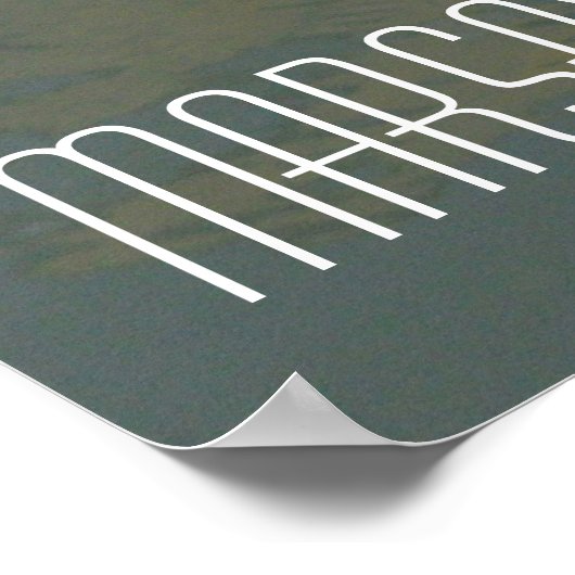 Marsaxlokk Harbor Malta Poster (Ecke)