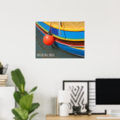 Marsaxlokk Harbor Malta Poster (Heimbüro)
