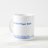 Marsbild: Cooler Papa" Bell" "James ", Kaffeetasse (Vorderseite Links)
