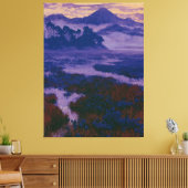 Marsch am Rande des Morgens Leinwanddruck (Insitu (Wohnzimmer))