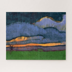 Marschaftslandschaft mit einer Mühle Emil Nolde Puzzle