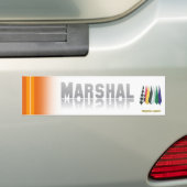 "Marschall 2" durch Fahnenträger Autoaufkleber (Auf Auto)