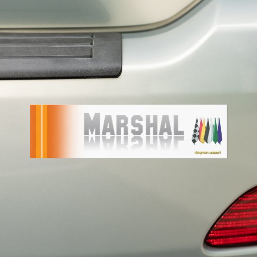 "Marschall 2" durch Fahnenträger Autoaufkleber (Auf Auto)