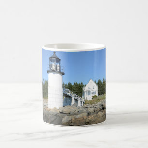 Marschall Punktleuchtturm in Maine Kaffeetasse