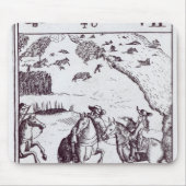 Marschall-Tallard genommener Gefangener Mousepad (Vorne)