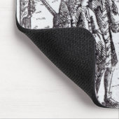 Marschall Tallard und andere französische Generäle Mousepad (Ecke)