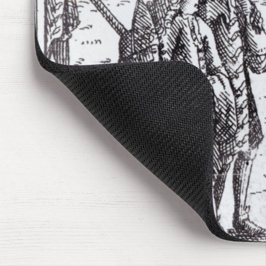 Marschall Tallard und andere französische Generäle Mousepad (Ecke)