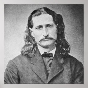 Marschall Wild Bill Hickok alter Westmann und Revo Poster