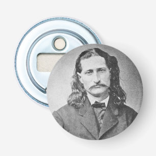 Marschall Wild Bill Hickok Old West Revolverheld Flaschenöffner
