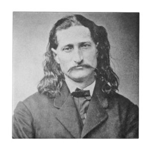 Marschall Wild Bill Hickok Old West Revolverheld Fliese