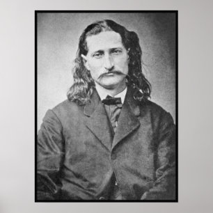Marschall Wild Bill Hickok Old West Revolverheld Poster