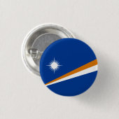 Marschallese Fahne, Flagge der Marshallinseln Button (Vorne & Hinten)