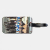 Marschband Gepäckanhänger (Rückseite horizontal)